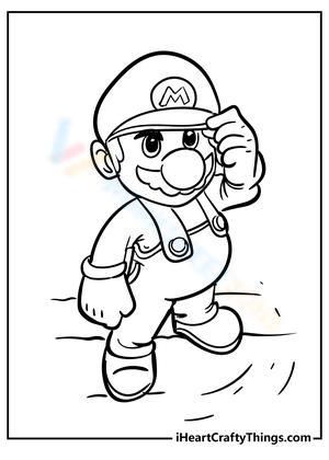 Super Mario Bros: Fun Art Activity