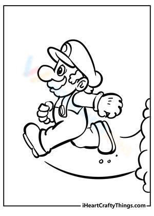 Mario running