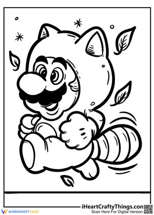 Tanooki Mario Illustration
