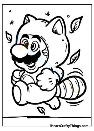 Tanooki Mario Illustration