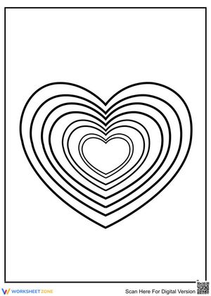 Heart with layers