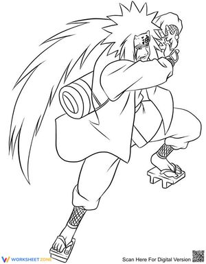 Naruto Kung-fu Coloring Page | Essential Grade K-5 Art