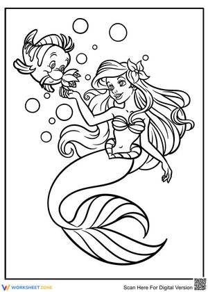 Ariel and fish