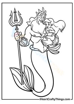 Ariel and Triton