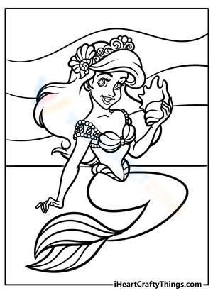 Beautiful look of Ariel