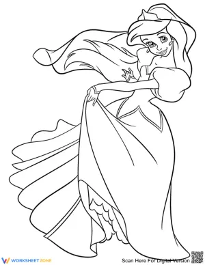 Ariel dancing