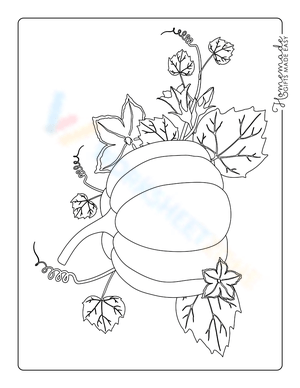 Fall Pumpkin Illustration