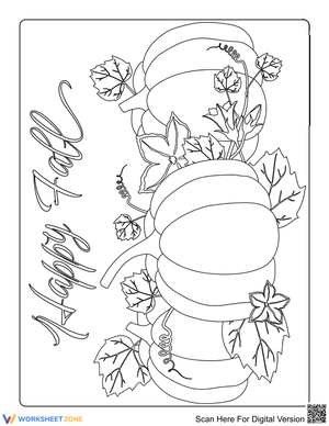 Fall Pumpkin Illustration