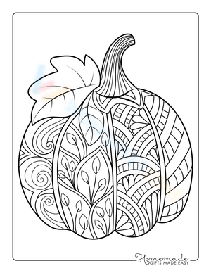 Colorful Pumpkin Illustration