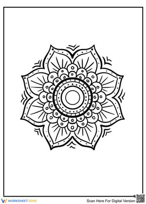 Mandala flowers