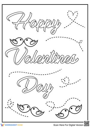 Text and lovebirds