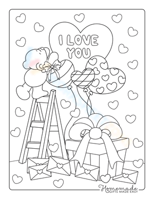 I Love You Worksheet for Affectionate Learning