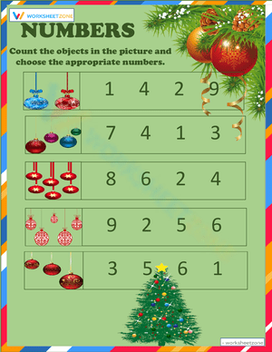 Number Recognition: Count and Find the Numbers