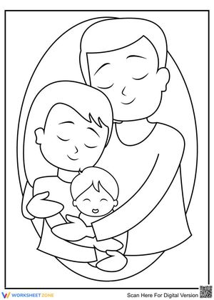 Sweet Family Moments Worksheet