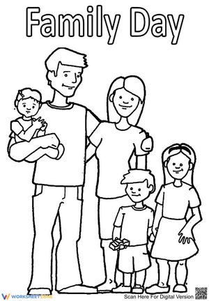 Enjoy a Fun Family Day with this Worksheet