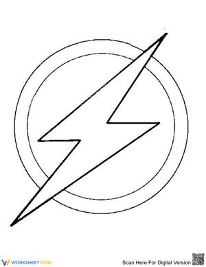 Learn the Flash Symbol with this Worksheet