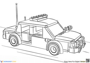 Lego Police car