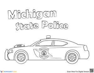 Michigan State Police Car