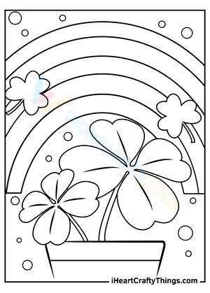 Shamrock in Pot