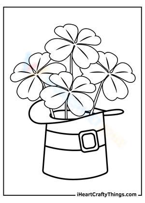 Shamrock in Hat