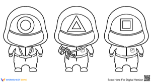 Three Soldiers - Squid Game