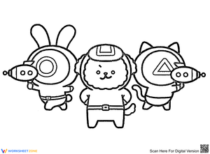 Squid Game Cartoon