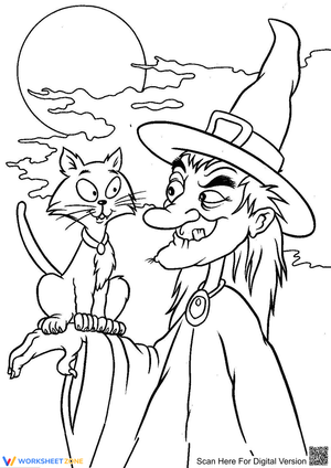 Cat and Witch