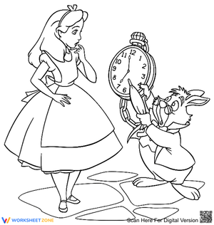 Alice and White Rabbit