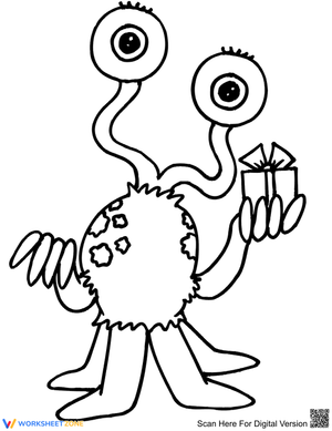 Alien with Gift