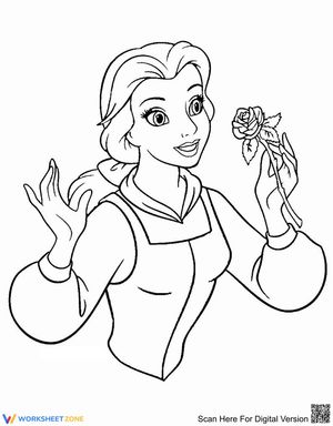 Belle Smelling Rose