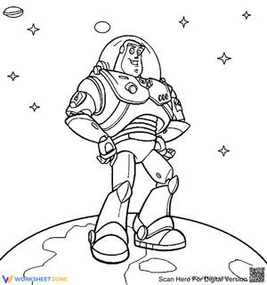 Buzz Lightyear in space