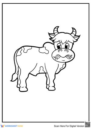 Grazing Cow