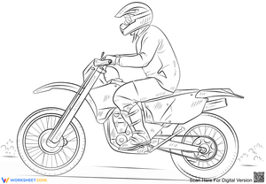 Dirt Bike Worksheet: Fun Activities