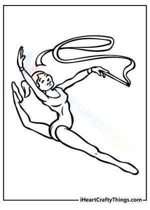 Gymnastic with Rope Worksheet