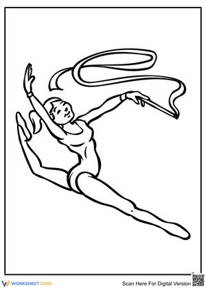Gymnastic with Rope Worksheet