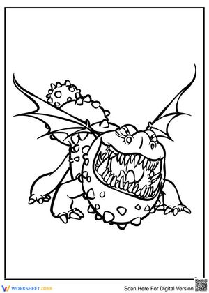 Fierce dragon