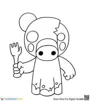 Adorable Piggy Worksheet for Creative Fun