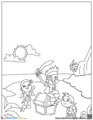 Strong Pirate Illustration for Adventure Art