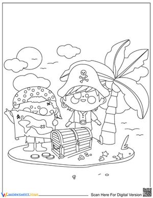 Pirates on a island