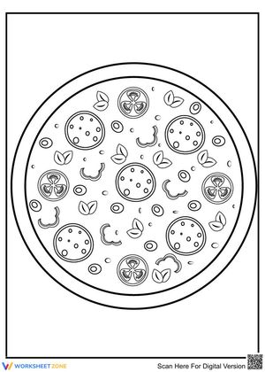 Full topping pizza
