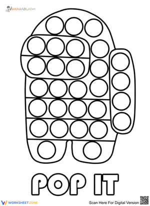 Among Us Pop It: A Fun Fidget Toy Design
