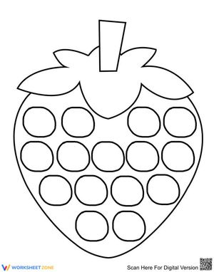 Strawberry Pop It: A Sweet Sensory Activity