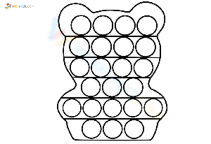 Pop It Bear: A Cute Sensory Design Project
