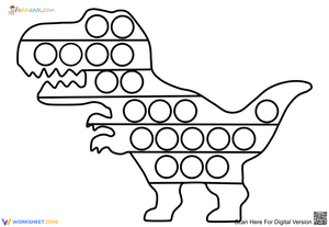 Dinosaur Pop It: A Fun Sensory Design Project