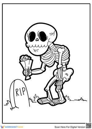 Halloween skeleton