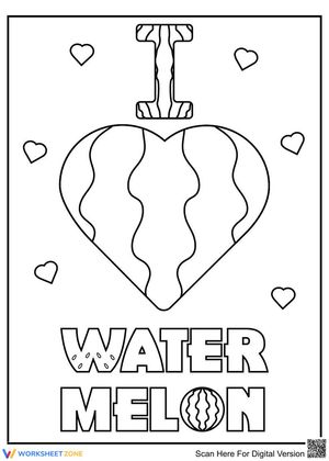Heart watermelon
