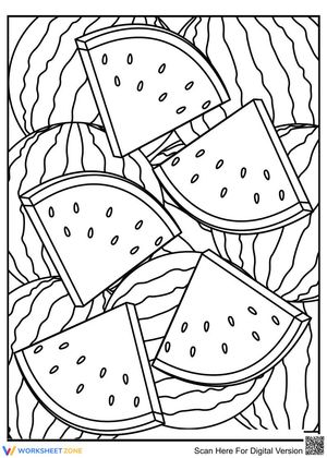 Delicious watermelon