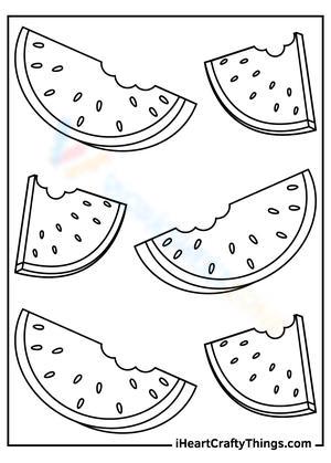 Yum watermelon slice