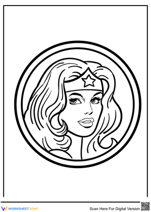 Wonder Woman Portrait: An Inspiring Art