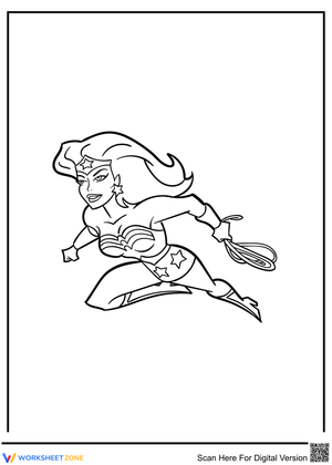 Fighting Wonder Woman: A Dynamic Art
